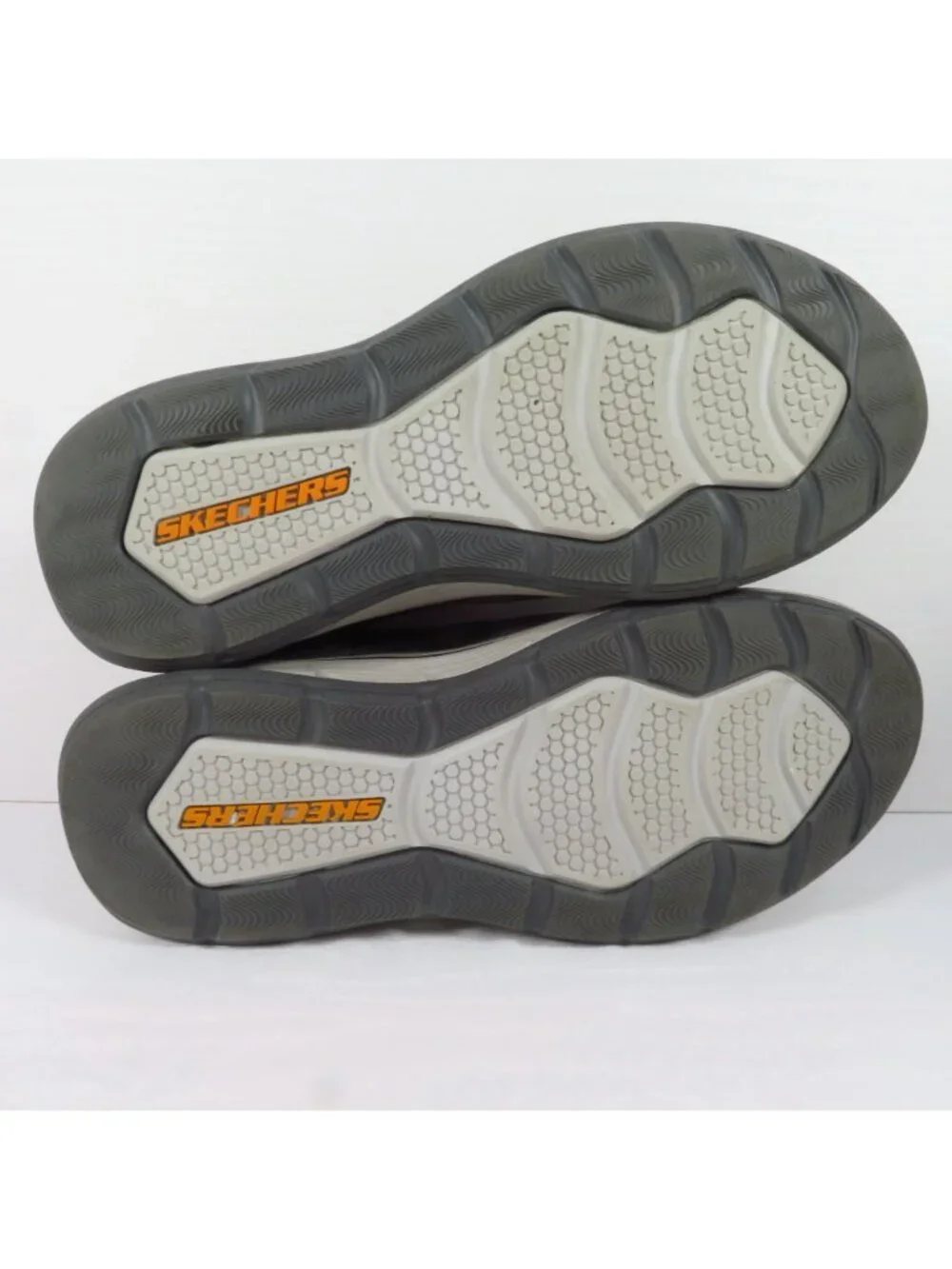 Skechers Men's Relaxed Fit Remaxed Edlow Sz 11 Charcoal Gray Slip On 204375
